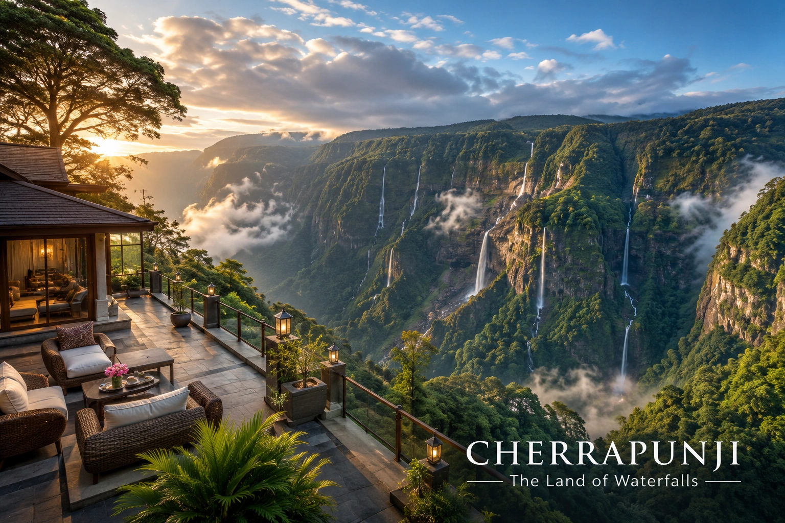 Guwahati, Shillong & Cherrapunji 4 Days / 3 Nights Tour Package